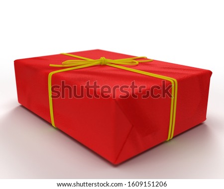 
3d rendering of box - isolated on white background, with clipping path.
Realistic 3d rendering object isolated from background