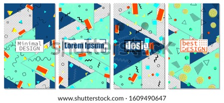 Abstract fun background. Colour shapes pattern. Splash fun background. Vector Illustration.