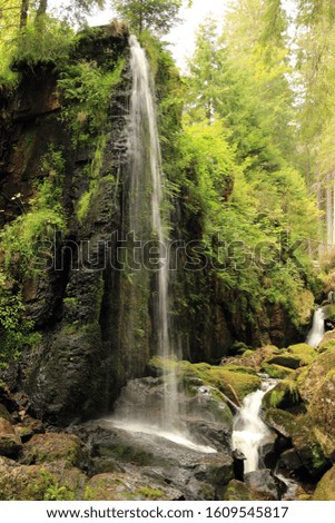 Waterfall in the black forest