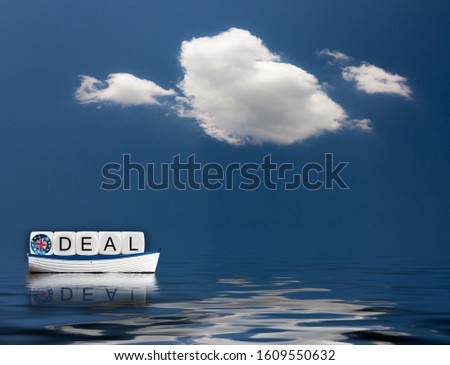 Brexit concept for December 2020 if trade deal with EU is not completed and no deal exit happens Royalty-Free Stock Photo #1609550632