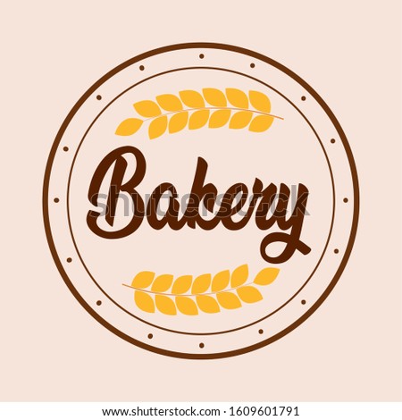 Bakery logo design. Bread symbol - Vector illustration