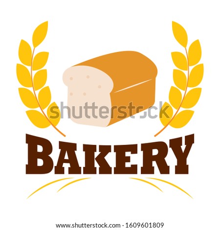 Bakery logo design. Bread symbol - Vector illustration