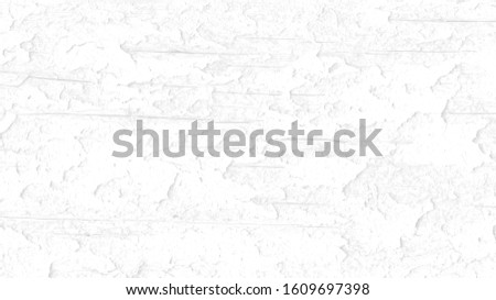 White texture of flaky oil paint on aged wooden surface. Subtle grayscale shabby crackle background. Decorative cool grain pattern.