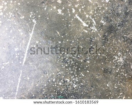 Grey concrete wall space for background