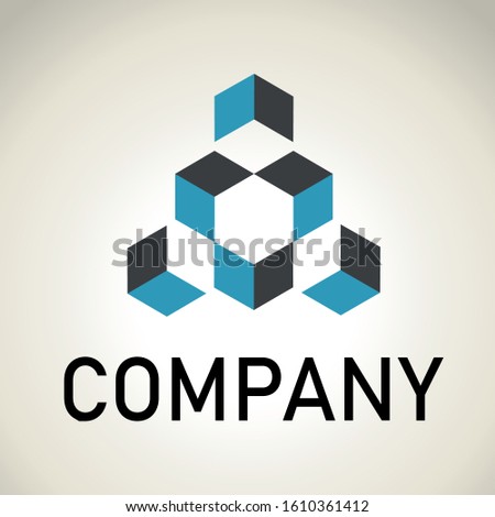 simple logo abstract concept for business