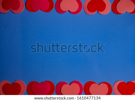 Valetin day card heart love  Royalty-Free Stock Photo #1610477134