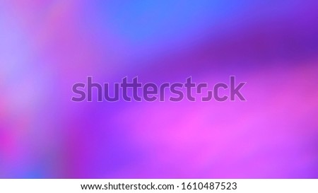 Blurred pastel pink, neon and purple gradient dynamic abstract background. A cloud of smoke