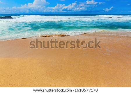 picture of a seascape at the North Shore of Oahu, Hawaii