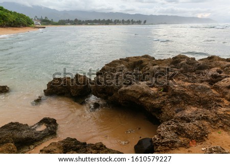 picture of the coastal landscape at Haleiwa, Oahu, Hawaii