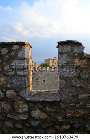 Samuel's Fortress in Ohrid, North Macedonia.