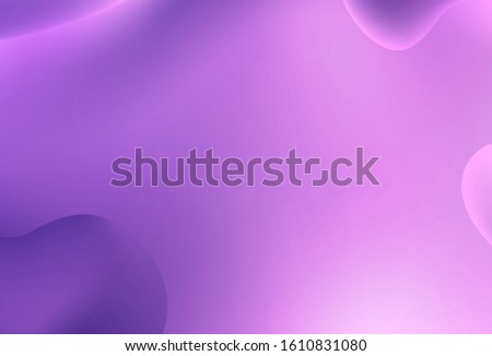 Light Purple vector background with bubble shapes. Shining illustration, which consist of blurred lines, circles. Pattern for your business design.