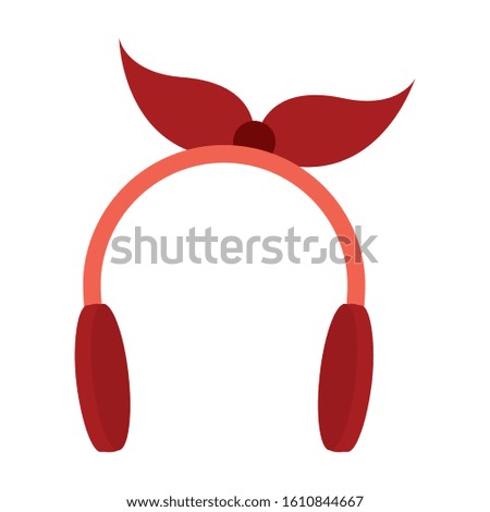 Isolated earmuffs icon. Winter clothes - Vector illustration design