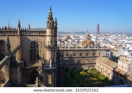 Pictures of the Seville Cathedral in Spain
