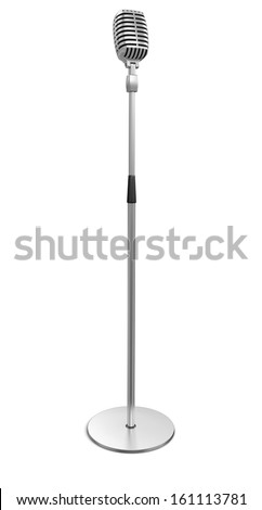 Microphone (clipping path included)