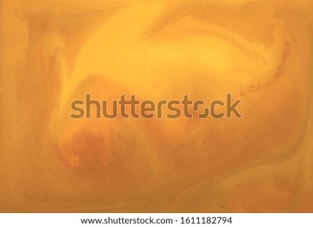 Yellow abstract color art shading background