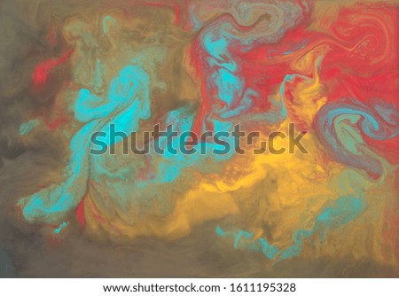 Modern abstract color art shading background