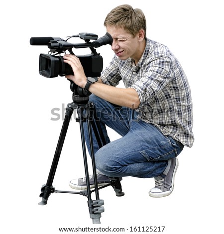 Video camera operator 