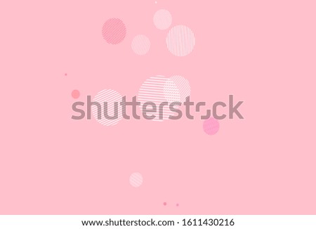 Light Orange vector background with spots. Beautiful colored illustration with blurred circles in nature style. Pattern for beautiful websites.