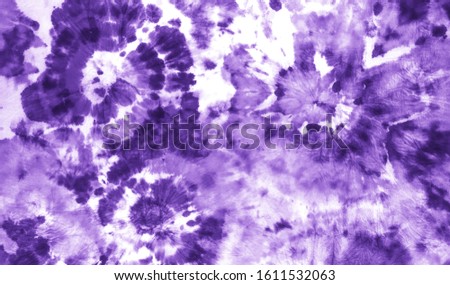 Ikat Classic Backgrounds. Watercolor Fashion Tie Dye. Dark Purple Blur Wet Decor Background. Dirty Watercolour Splash. Tie Dye Soft Acrylic Artwork Pattern. Artistic Grunge Brushing.