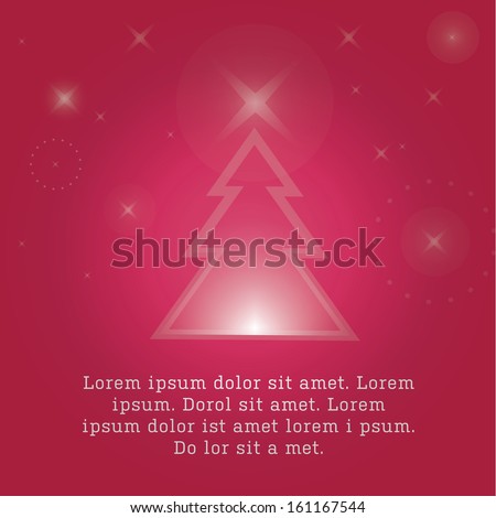 Christmas greeting card background.