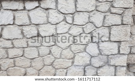 wall background white rock tiles greece
