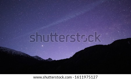 landscape and night-scape photos taken in Alaska