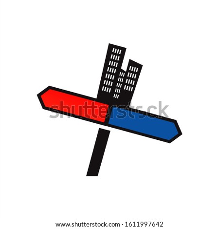 finding property search logo design guide to find good apartment hotel symbol sign vector illustrations