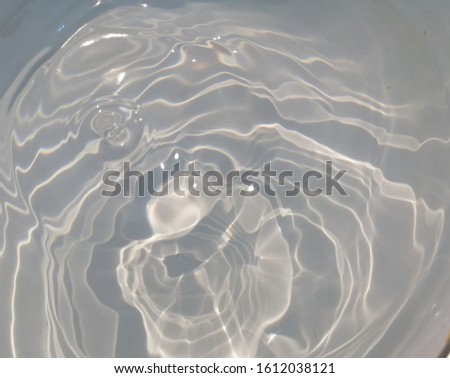 Grey pattern of metal texture water background. Surface water texture use for background