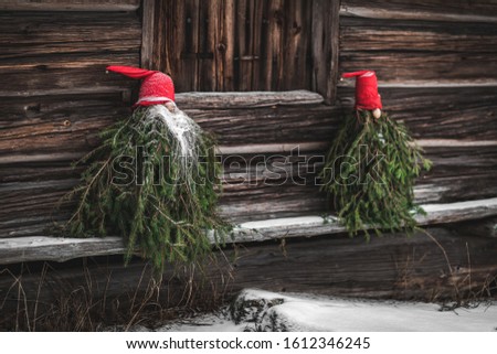 Christmas tree elfs, spruce elf