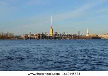 St Petersburg - skyline on a very sunny day in Russia