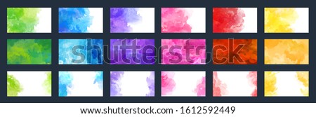 big bundle set of bright vector colorful watercolor background useful for any project where a platter of color makes the difference for poster brochure card or flyer color pink water white kid star ra