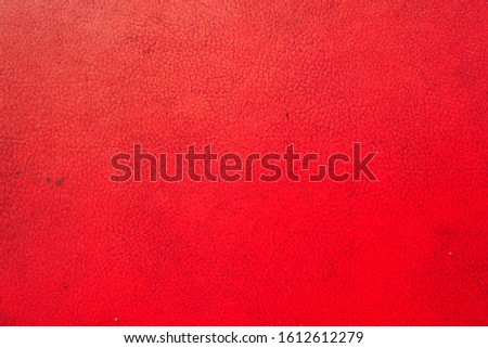 red leather skin texture background, old leather cloth