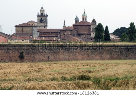 Sabbioneta (Mantua, Lombardy, Italy) - The ancient town surrounded by walls