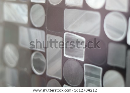 colorful rainbow mirror texture and abstract background