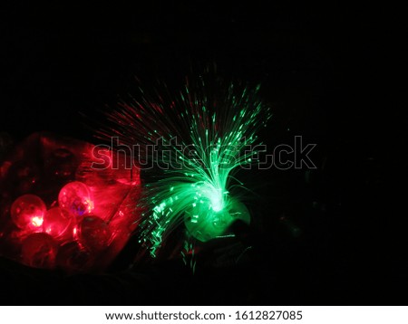 Night Click of Lightning toys _ Room Lamps Green & Red color lamps c_clicked 2019