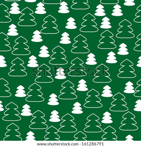 pattern winter background of a fir-tree