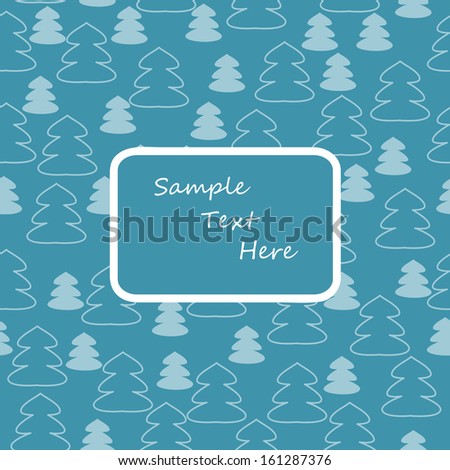 pattern winter background of a fir-tree