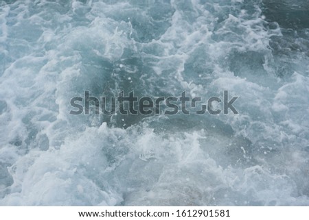 blue white sea wave texture
