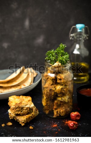 Minced Meat Lagan Seekh a Bohra Cuisine prepared with love for all occasions. It can be served with chapati or tandoori roti for lunch or dinner.   Royalty-Free Stock Photo #1612981963