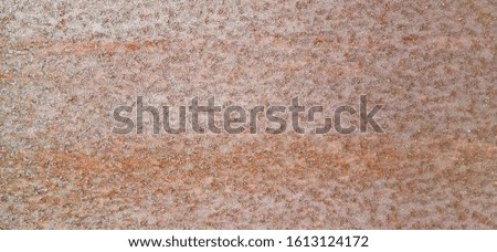The grunge rusty metal texture on the wall steel background. Yellow rust texture on the surface wall use for background