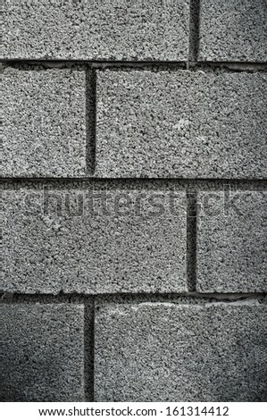 Grunge Grey Brick Wall Background
