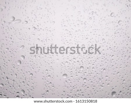 water drops on glass background.rain in the city.