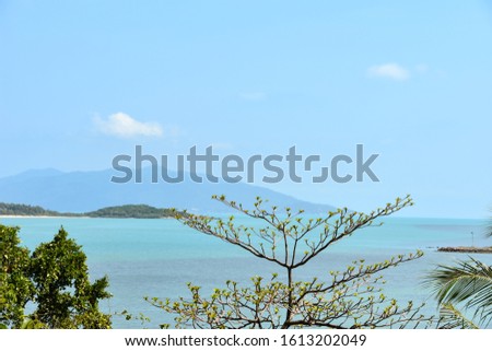 View of the Gulf of Thailand from the Big Buddha statue on Ko Samui