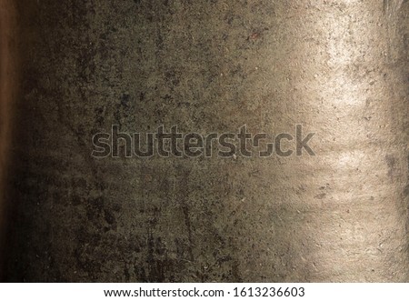 Bronze surface of an old bell. Royalty-Free Stock Photo #1613236603