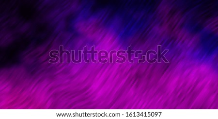 Light Purple, Pink vector pattern with wry lines. Colorful geometric sample with gradient curves.  Pattern for booklets, leaflets.