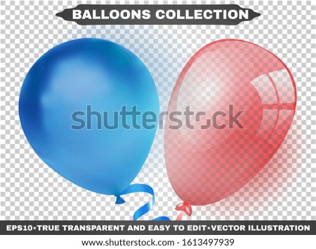 Collection Of Helium Colorful Glossy Balloons Background. Group Of Realistic Flying Ballons For Design And Business, Celebration Party, Anniversary, Birthday Decorations. EPS10. Vector Illustration.