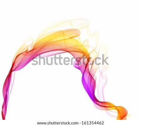 Abstract colorful background with wave,vector illustration