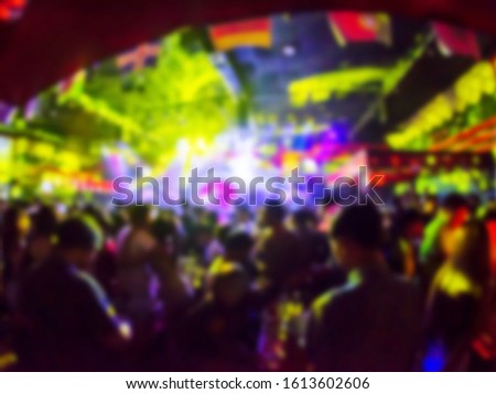 Abstract night light for background in club party.
