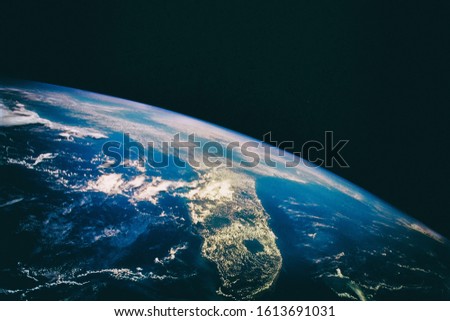 Spectacular planet earth. The elements of this image furnished by NASA.
