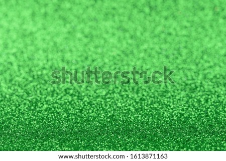 green abstract texture shiny background with copy space. spangles concept
